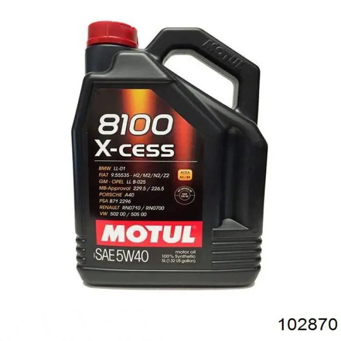 102870 Motul aceite de motor