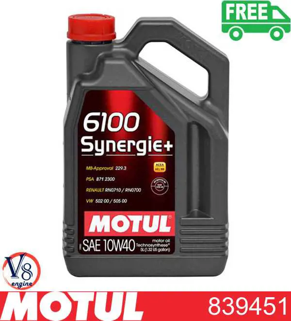 839451 Motul aceite de motor