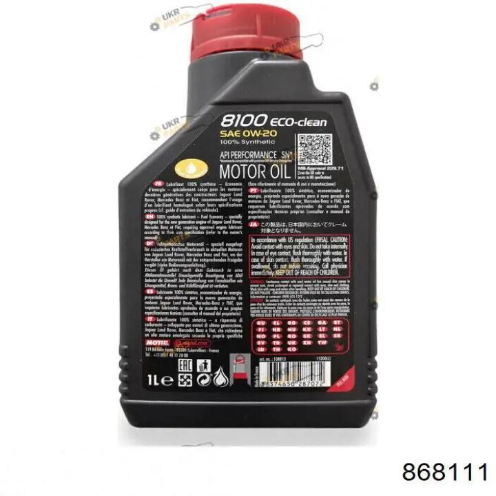 868111 Motul aceite de motor