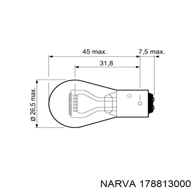 7701049948 Renault (RVI) bombilla