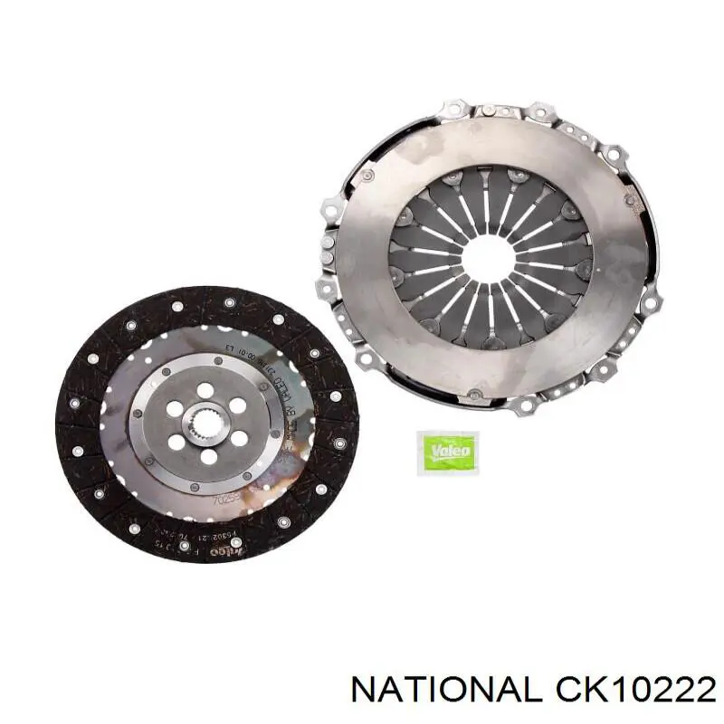 CK10222 National kit de embrague (3 partes)