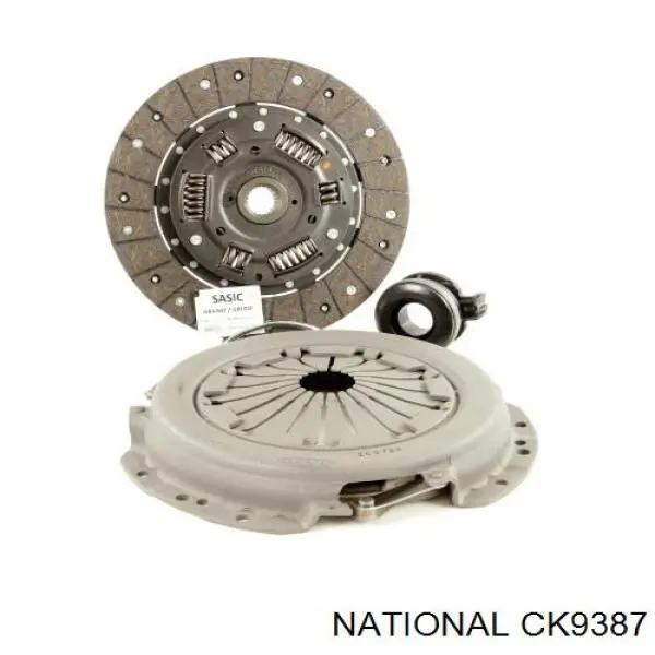 CK9387 National kit de embrague (3 partes)