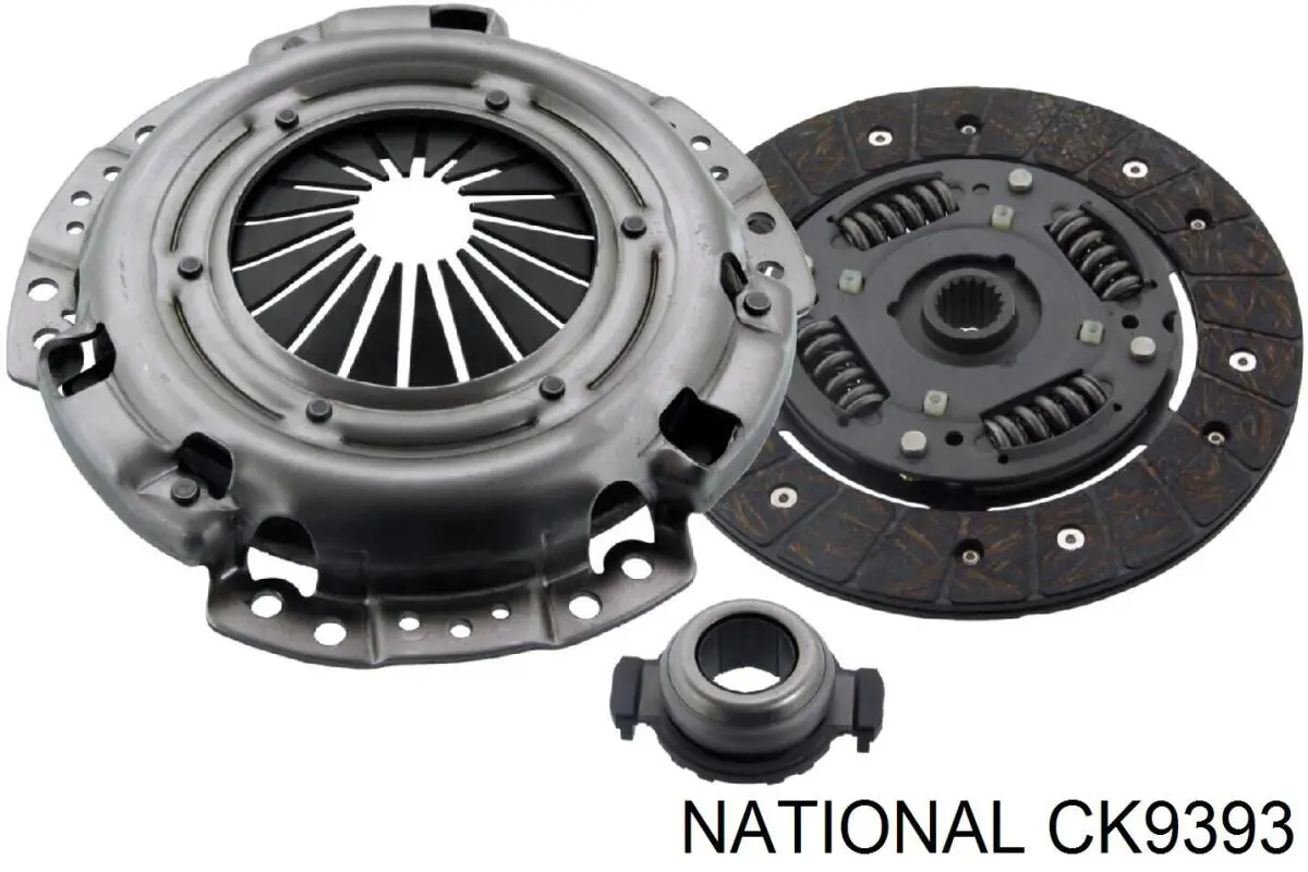 CK9393 National kit de embrague (3 partes)