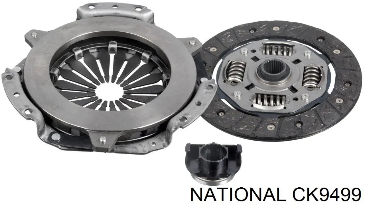 CK9499 National kit de embrague (3 partes)