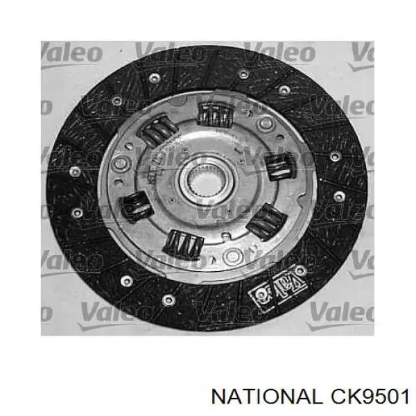 CK9501 National kit de embrague (3 partes)