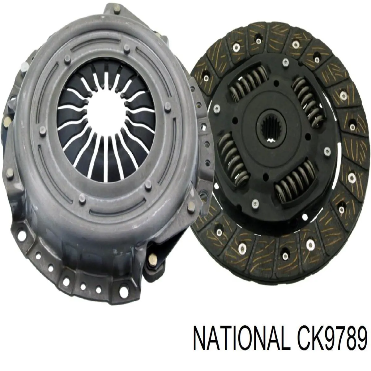 CK9789 National kit de embrague (3 partes)