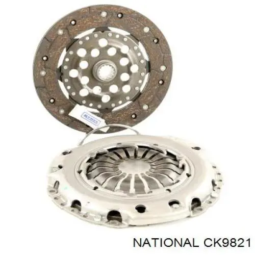 CK9821 National kit de embrague (3 partes)