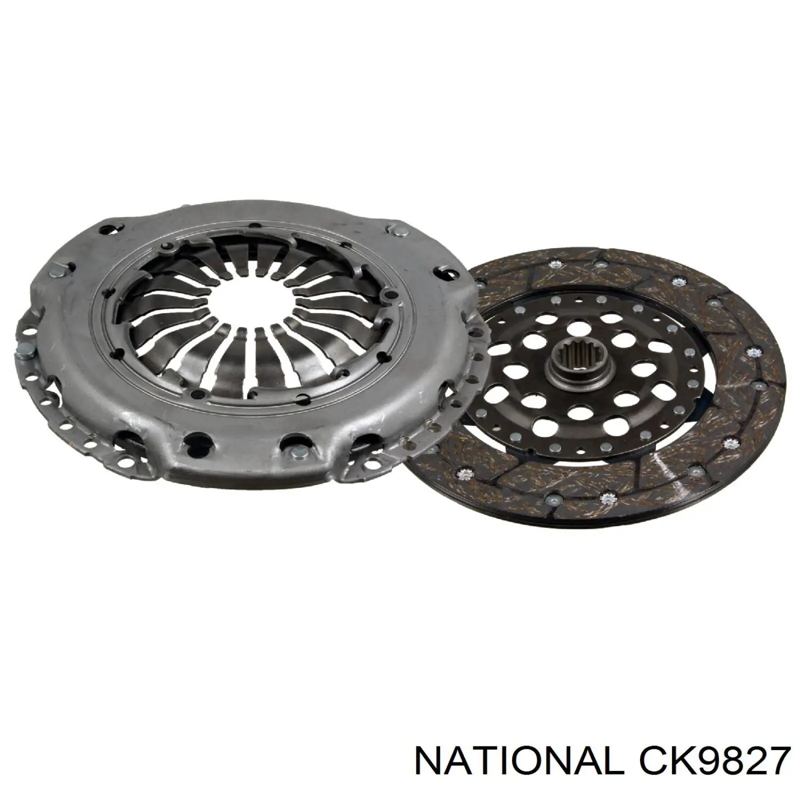 CK9827 National kit de embrague (3 partes)