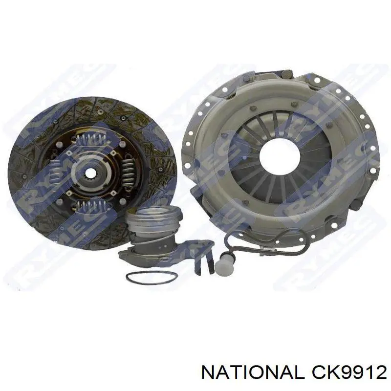 CK9912 National kit de embrague (3 partes)