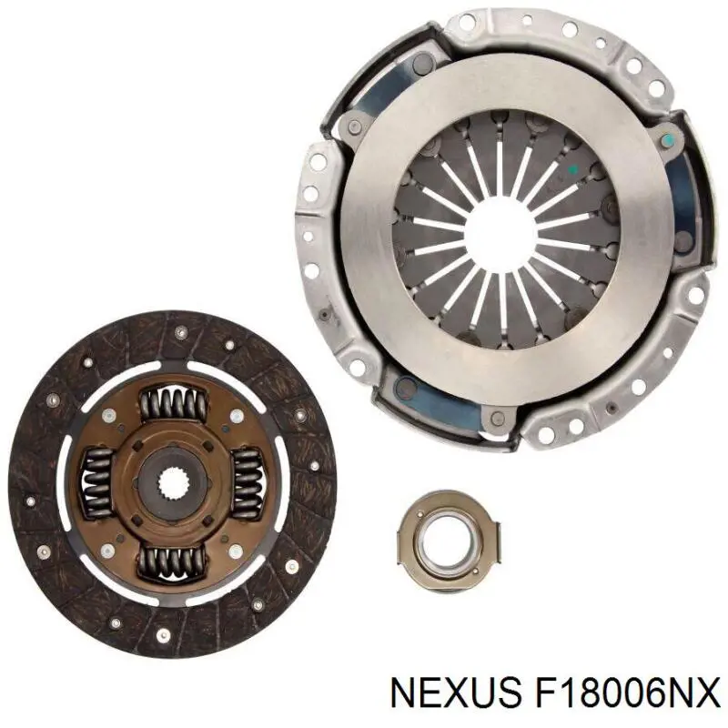 F18006NX Nexus kit de embrague (3 partes)