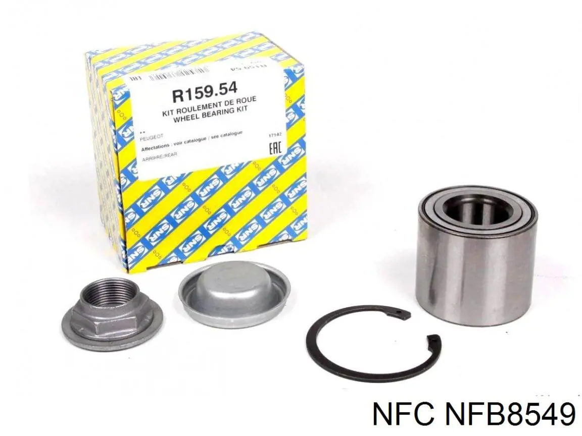 NFB8549 NFC cojinete de rueda trasero