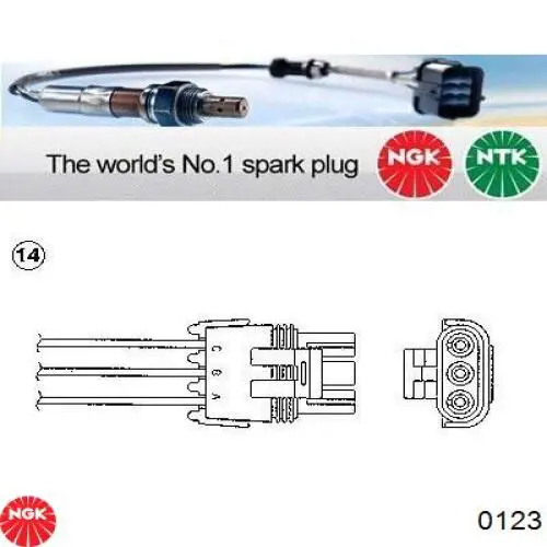 25133503 General Motors sonda lambda