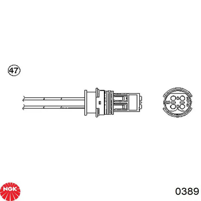  Sonda Lambda para Mercedes C CL203