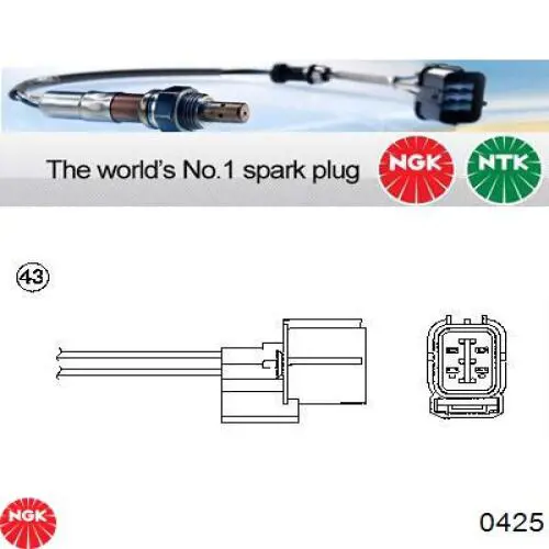 ES20322-12B1 Delphi sonda lambda