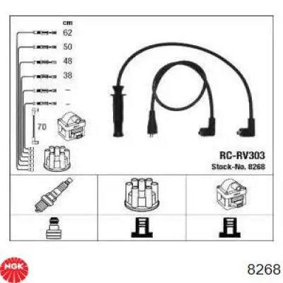 8268 NGK juego de cables de encendido