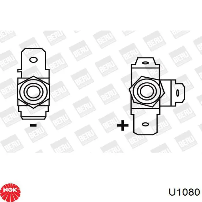 U1080 NGK bobina de encendido