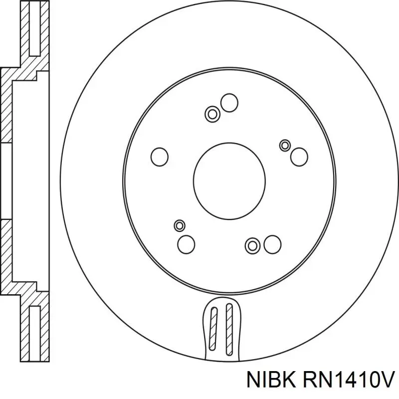  Freno de disco delantero para Honda Pilot 