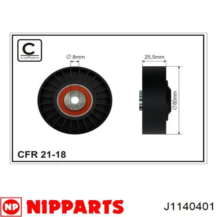  Rodillo, correa trapecial poli V para Mercedes Bus 207-310 601