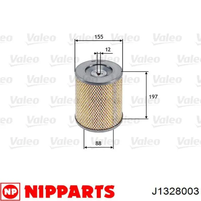 J1328003 Nipparts filtro de aire