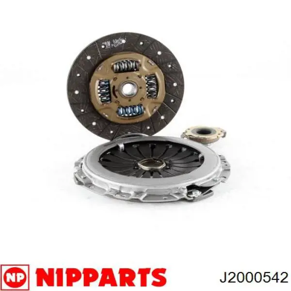 J2000542 Nipparts kit de embrague (3 partes)