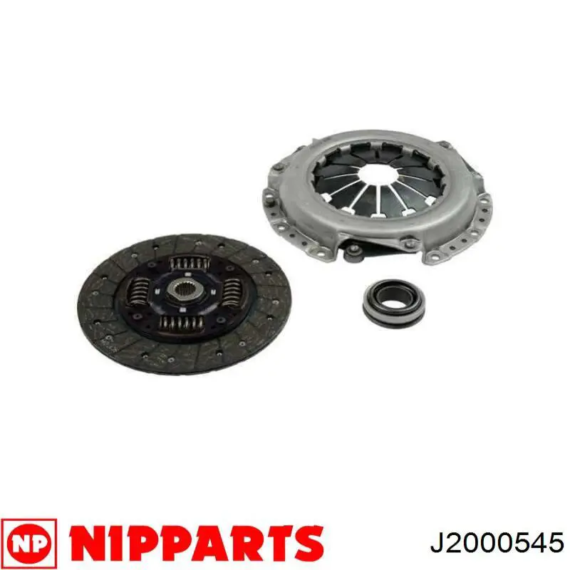 J2000545 Nipparts kit de embrague (3 partes)