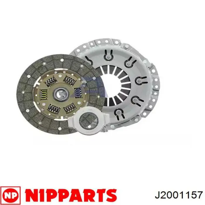 J2001157 Nipparts kit de embrague (3 partes)