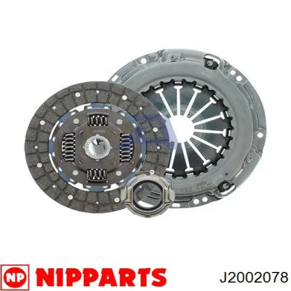 J2002078 Nipparts kit de embrague (3 partes)