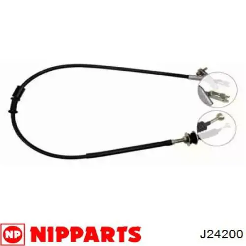  Cable de embrague para Subaru Justy 1 