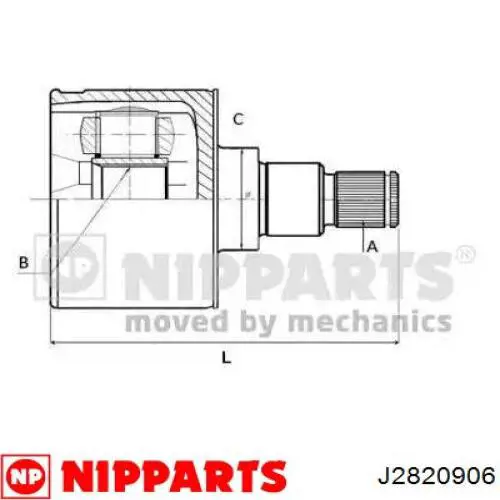  Junta homocinética exterior delantera para Daewoo Tico KLY3