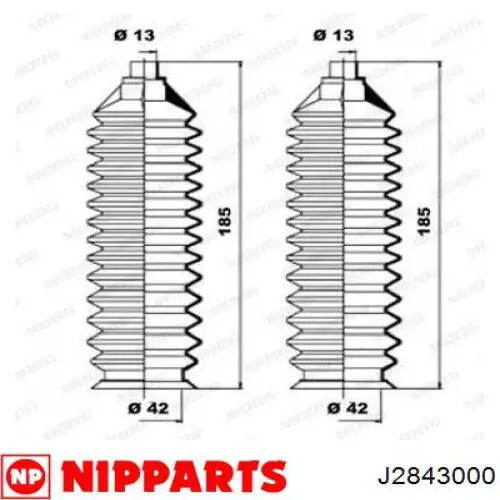 J2843000 Nipparts fuelle, dirección