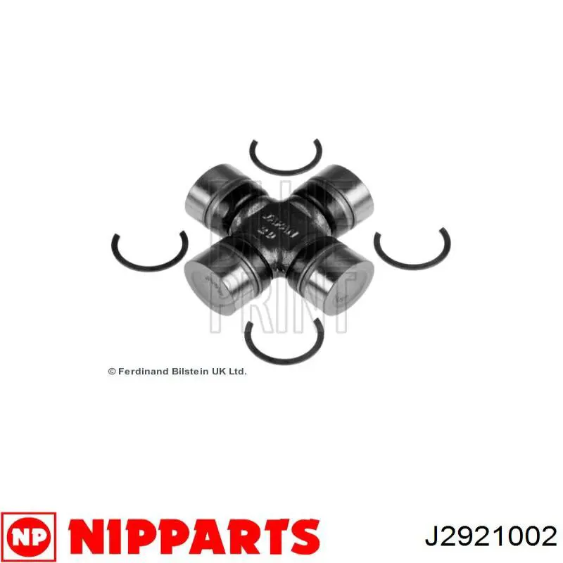 J2921002 Nipparts cruceta de árbol de cardán delantero