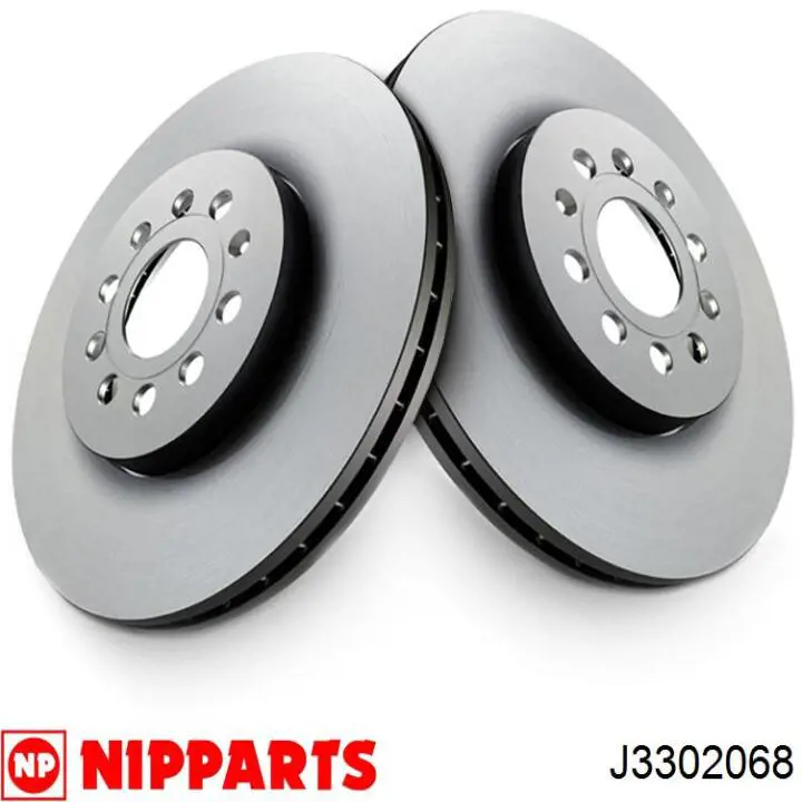 J3302068 Nipparts freno de disco delantero