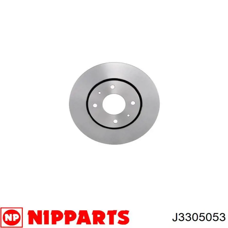 J3305053 Nipparts freno de disco delantero