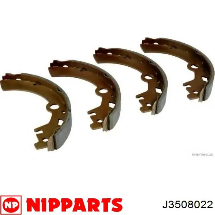 5321080070 Suzuki zapatas de frenos de tambor traseras