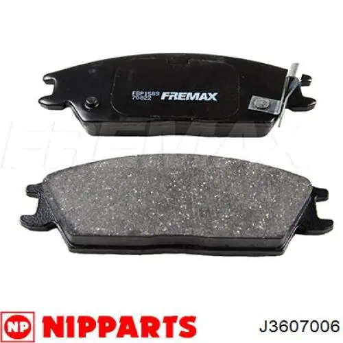 725193011 Subaru pastillas de freno delanteras