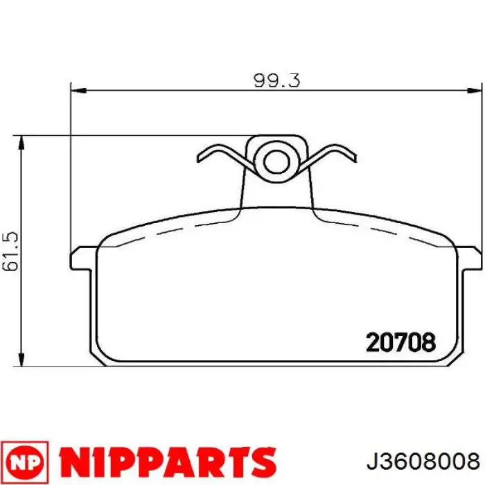 00000A01225 Suzuki pastillas de freno delanteras