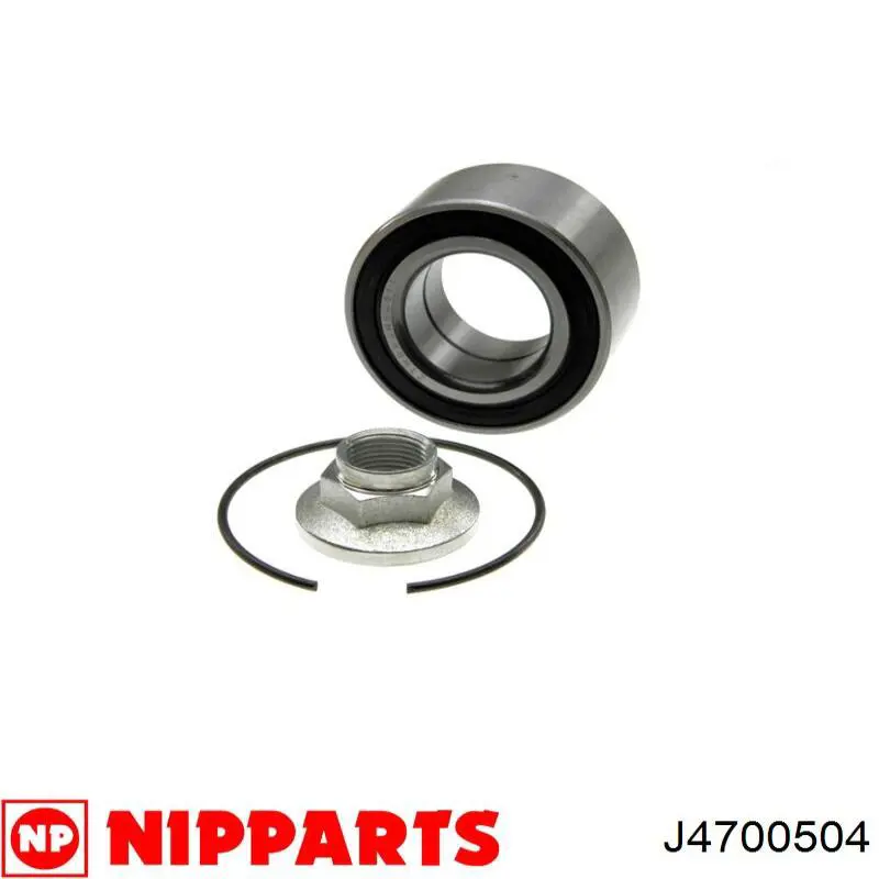 J4700504 Nipparts cojinete de rueda delantero