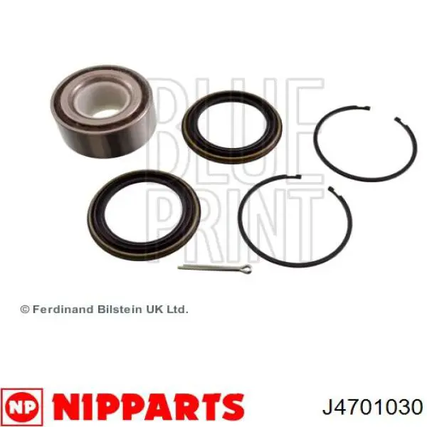 J4701030 Nipparts cojinete de rueda delantero