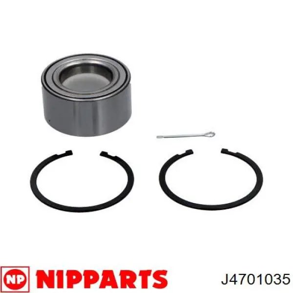 J4701035 Nipparts cojinete de rueda delantero