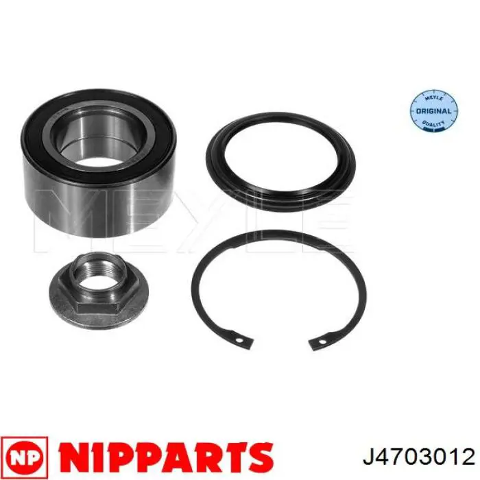 J4703012 Nipparts cojinete de rueda delantero