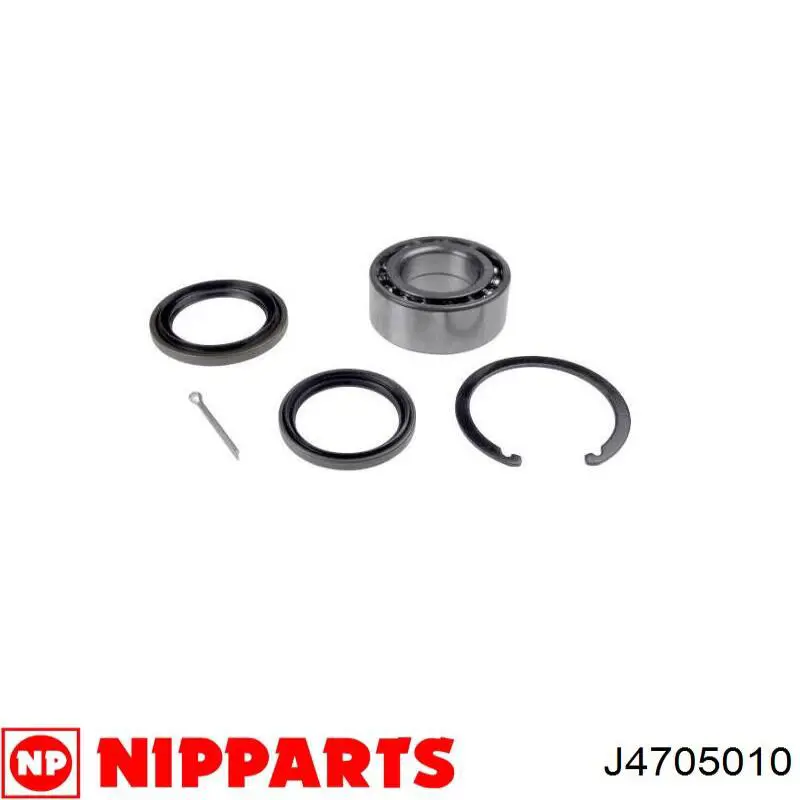 J4705010 Nipparts cojinete de rueda delantero