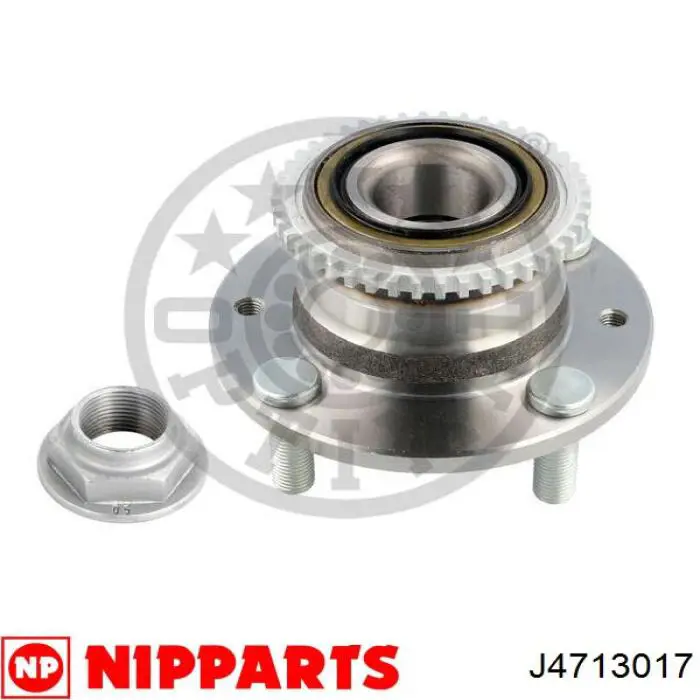  Cubo de rueda trasero para Mazda 626 3 