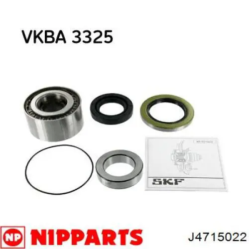  Cojinete de rueda trasero para Mitsubishi L 200 KA, KB