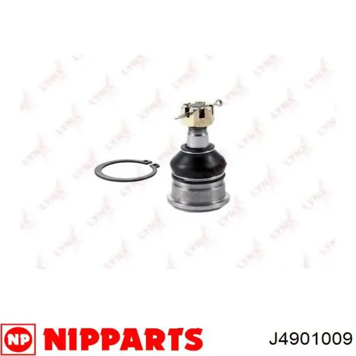 J4901009 Nipparts barra oscilante, suspensión de ruedas delantera, inferior izquierda