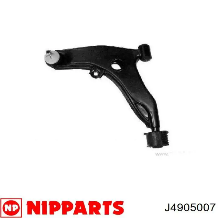 J4905007 Nipparts barra oscilante, suspensión de ruedas delantera, inferior izquierda