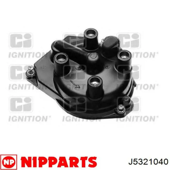 J5321040 Nipparts tapa de distribuidor de encendido