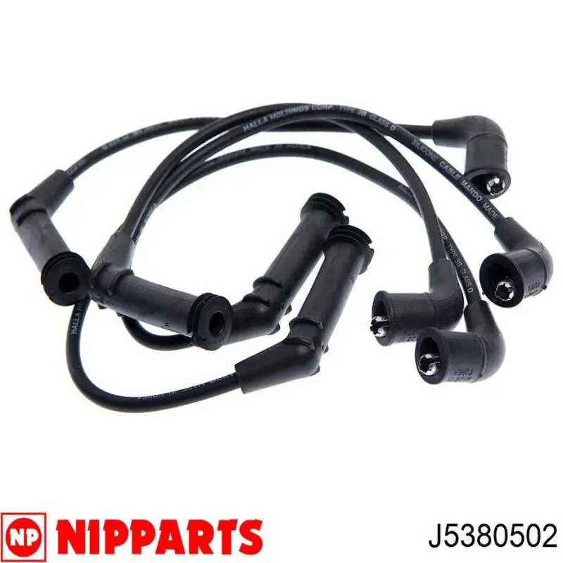 J5380502 Nipparts juego de cables de encendido