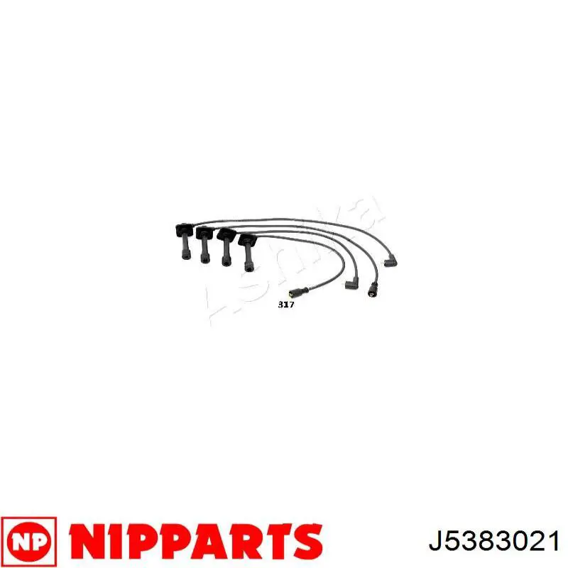 J5383021 Nipparts juego de cables de encendido