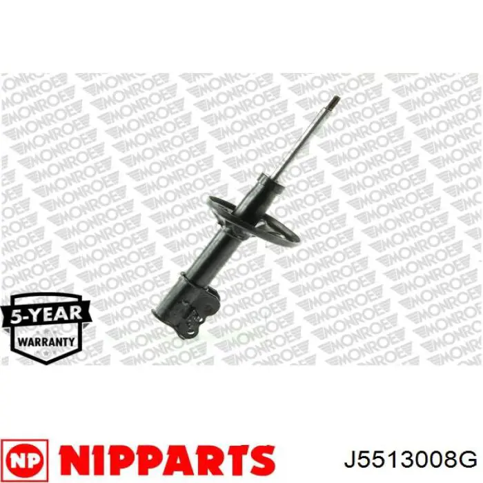 J5513008G Nipparts amortiguador delantero derecho