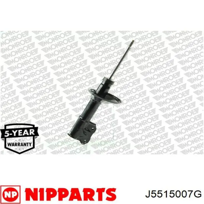 J5515007G Nipparts amortiguador delantero derecho